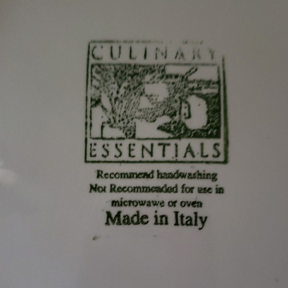 Vintage 1990s Italian Ceramic Pasta or Serving Bowl - Picture 3 of 6